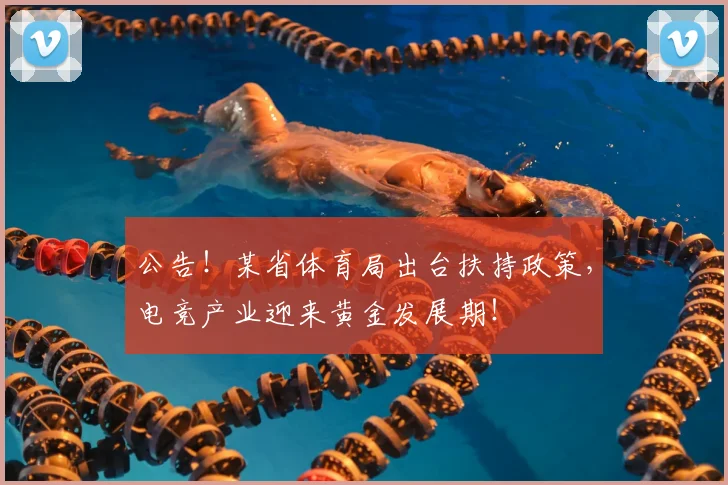 公告！某省体育局出台扶持政策，电竞产业迎来黄金发展期！
